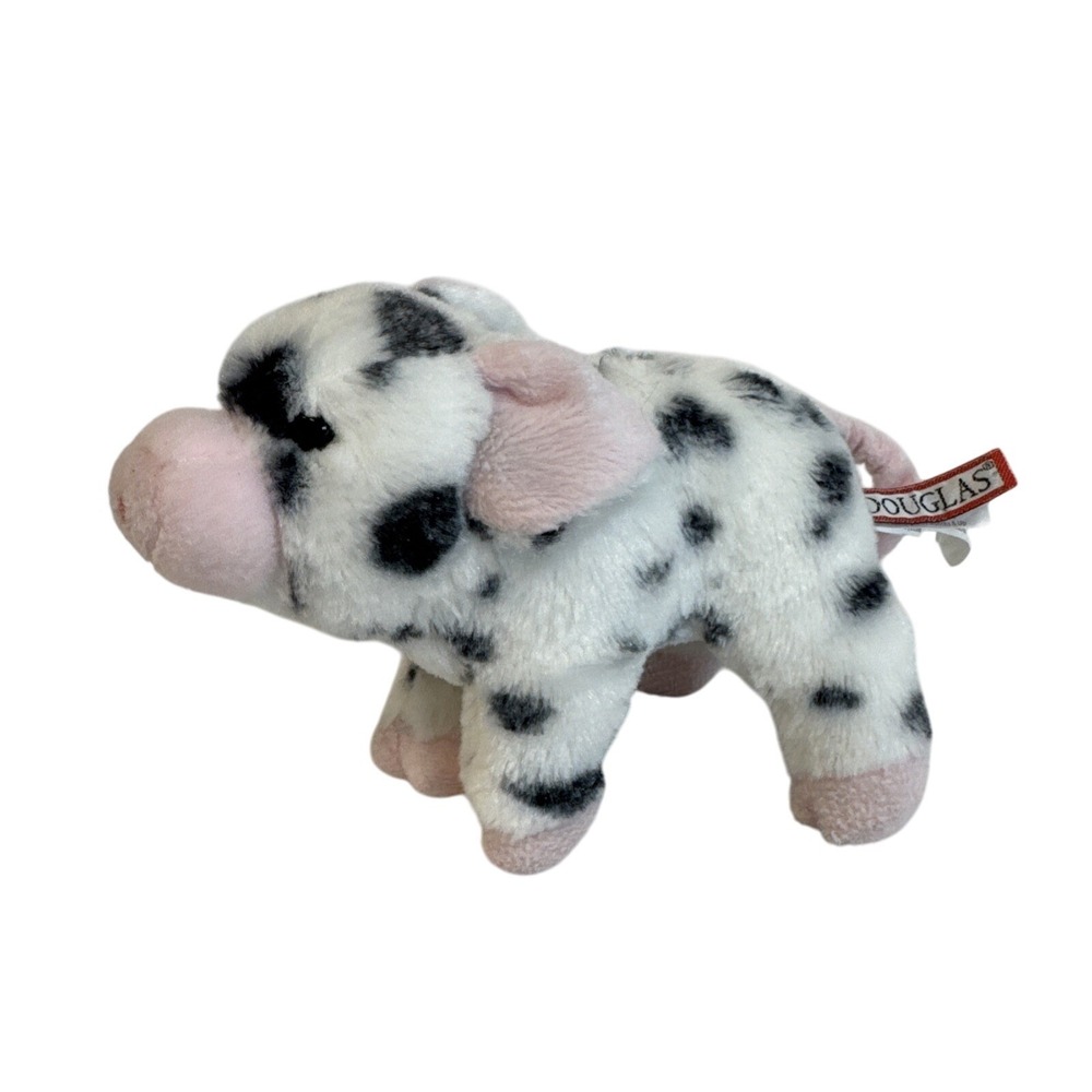 Douglas Cuddle Toys Leroy the Spotted Pig Plush‎ Stuffed Animal 8"